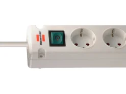 Brennenstuhl Schuko Steckdosen^Bremounta Steckdosenleiste mit 2 USB-C Ladesteckdosen - White
