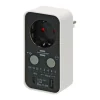 Brennenstuhl Schuko Stecker^digitaler USB-A/C-Countdown-Timer
