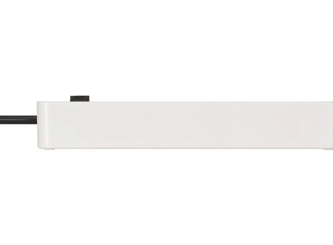 Brennenstuhl Schuko Steckdosen^Ecolor Steckdosenleiste mit 2 USB-C Ladesteckdosen - White