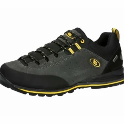 Brütting Wanderschuhe^Makalu grau mit gelben Herren Wanderschuhe
