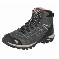 Brütting Mount Crillon High graue Damen Wanderschuhe< Wanderschuhe