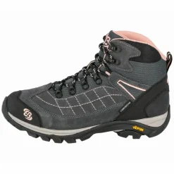 Brütting Mount Crillon High graue Damen Wanderschuhe< Wanderschuhe