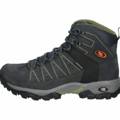Brütting Mount Pinos High Wanderschuhe - Grau/Grün< Wanderschuhe