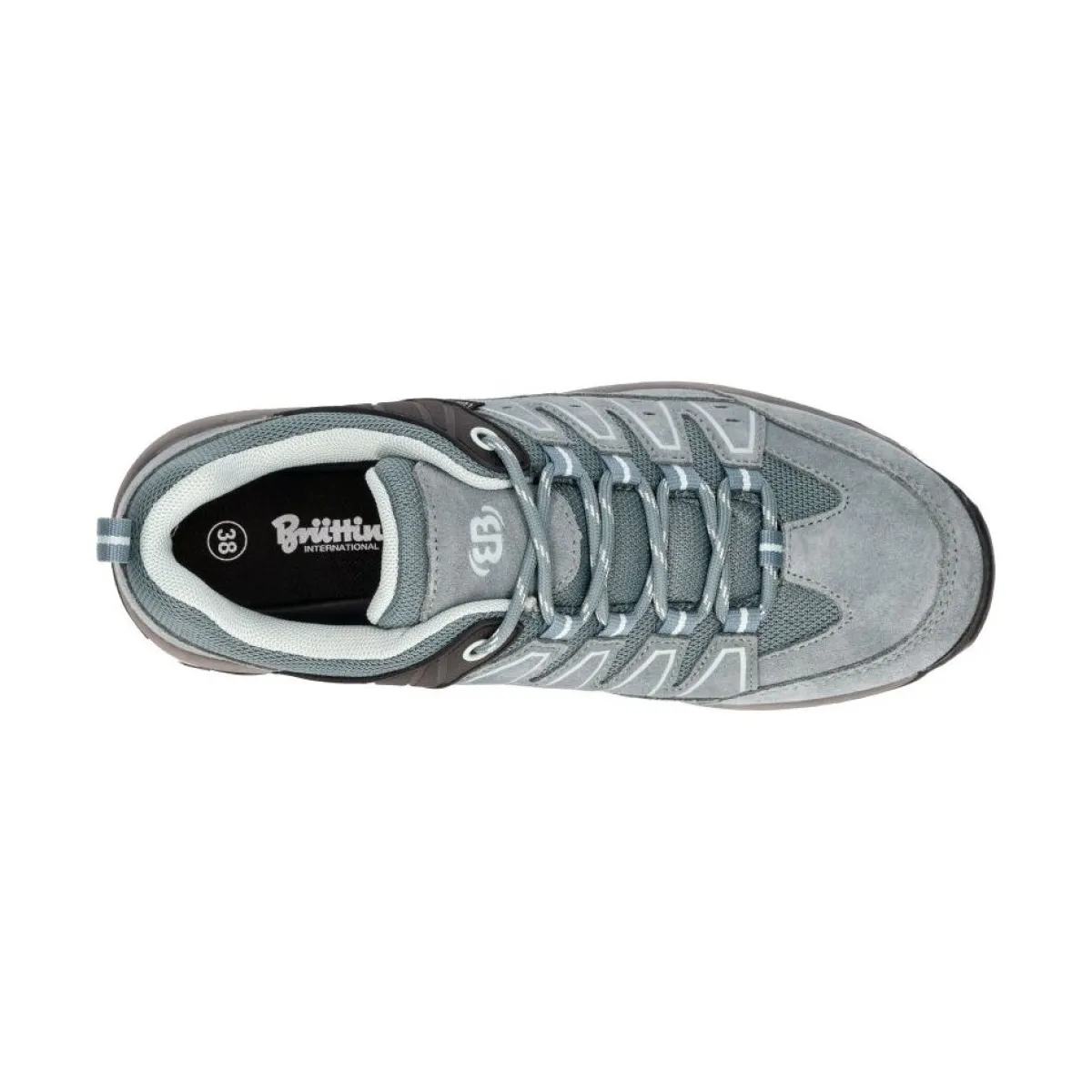 Brütting Mount Pinos Low Wanderschuhe - Türkis/Blau< Wanderschuhe