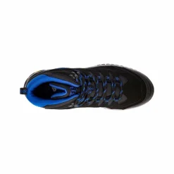 Brütting Mount Shasta High schwarz mit blauen Wanderstiefeln< Wanderschuhe