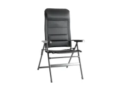 Brunner Aravel 3D Large Klappstuhl - Black< Campingstühle Mit Verstellbarer Rückenlehne|Klappstühle