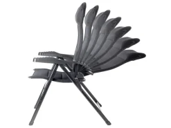 Brunner Campingstühle Mit Verstellbarer Rückenlehne|Klappstühle-Aravel 3D Medium Klappstuhl - Black