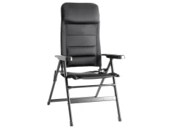 Brunner Aravel 3D Small Klappstuhl - Black< Campingstühle Mit Verstellbarer Rückenlehne|Klappstühle