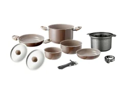 Brunner Chocolate 9+1 Topfset - Ø 22 cm< Töpfe & Pfannen