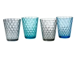 Brunner Gläser^Diamond 300 ml Wassergläser - Set von 4