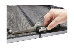 Brunner ELÙ Duplit NG Campingtisch - 110 x 75 cm< Höhenverstellbare Campingtische