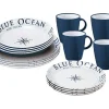 Brunner Geschirrsets^lunch Box Blue ocean 16-teiliges Geschirrset
