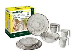Brunner Geschirrsets-Lunch Box Kassandra 16-teiliges Geschirrset