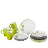 Brunner Geschirrsets^Lunch Box Space 16-teiliges Geschirrset