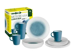 Brunner Geschirrsets-Lunchbox Meteore 16-teiliges Geschirrset - Blue