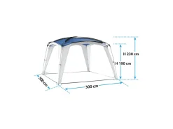 Brunner Partyzelte^Medusa II C30 Pavillon - 300 x 300 cm