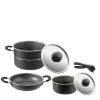 Brunner Pirate 18 cm 6+1 Topfset< Töpfe & Pfannen