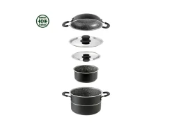 Brunner Pirate 18 cm 6+1 Topfset< Töpfe & Pfannen