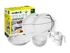 Brunner Geschirrsets^Serenade 8 teilig geschirrset