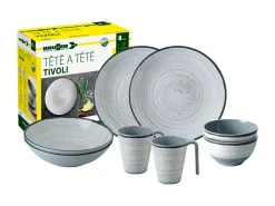 Brunner Geschirrsets^Teta-A-Tete Tivoli 8-teiliges Geschirrset