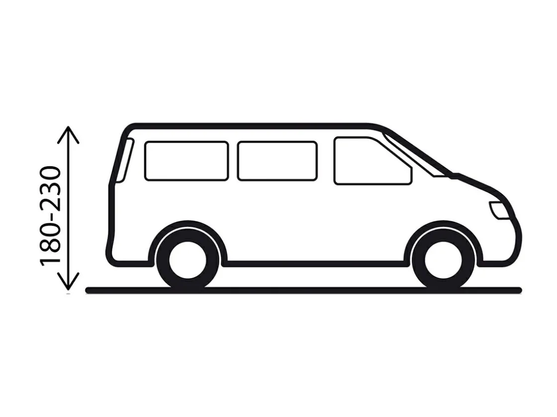 Brunner Luftvorzelte|Aufblasbare Busvorzelte^Trouper 2.0 aufblasbares Buszelt