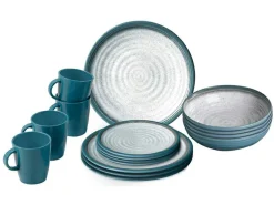 Brunner Geschirrsets^Tuscany Lunchbox 16-teiliges Geschirrset
