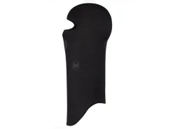 Buff Merino Lightweight Balaclava Sturmhaube - Solid Black< Mützen