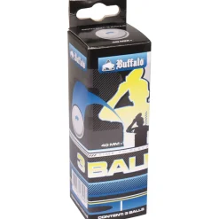 Markenlos Buffalo Competitie Set von 3 Tischtennisbälle< Tischtennis