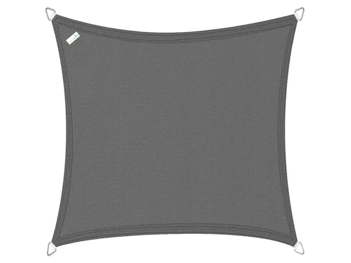 Buitenkado Sonnensegel|Sonnensegel-. 7 x 7 HDPE Sonnensegel - cream white