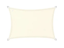 Buitenkado Sonnensegel|Sonnensegel-5 x 6 HDPE Sonnensegel - cream white