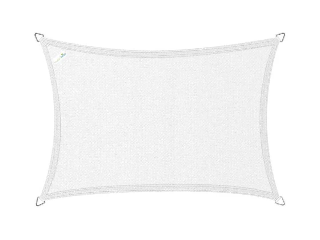 Buitenkado Sonnensegel|Sonnensegel-2 x 4.5 HDPE Sonnensegel - polar white