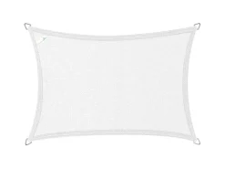 Buitenkado Sonnensegel|Sonnensegel-3 x 4.5 HDPE Sonnensegel - polar white