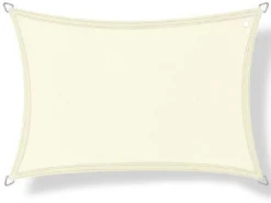 Buitenkado Sonnensegel|Sonnensegel-2 x 4 wasserdicht Sonnensegel - cream white