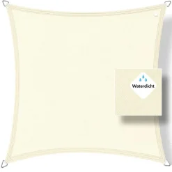 Buitenkado 2.5 x 2.5 wasserdicht Sonnensegel - cream white< Sonnensegel|Sonnensegel