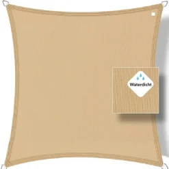 Buitenkado Sonnensegel|Sonnensegel^3 x 3 wasserdicht Sonnensegel - sand beige