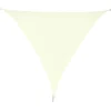 Buitenkado Sonnensegel|Sonnensegel-4 x 4 x 4 HDPE Sonnensegel - cream white