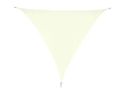 Buitenkado Sonnensegel|Sonnensegel-4 x 4 x 4 HDPE Sonnensegel - cream white