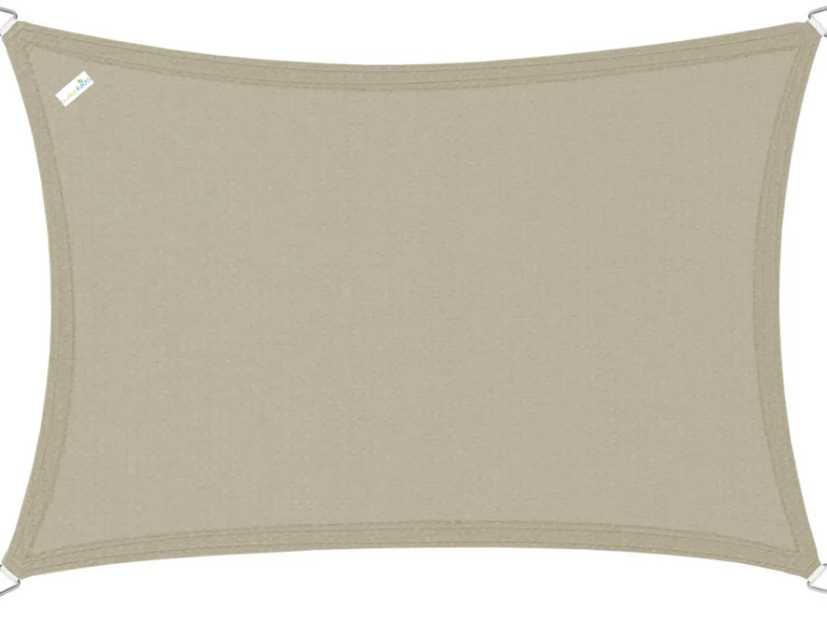 Buitenkado 3x3.5 HDPE Sonnensegel - taupe< Sonnensegel|Sonnensegel