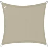 Buitenkado 2.5x2.5 HDPE Sonnensegel - taupe< Sonnensegel|Sonnensegel