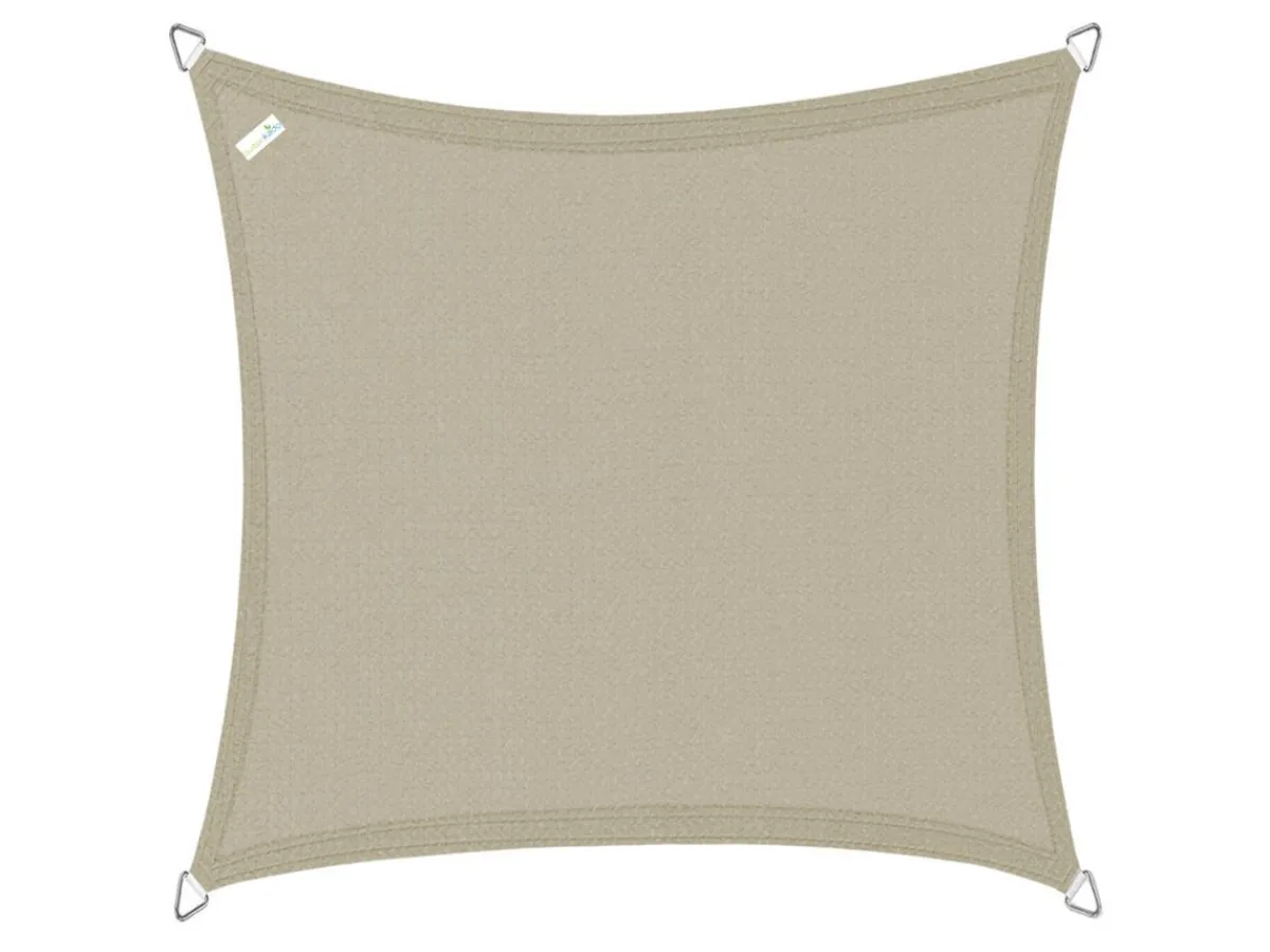 Buitenkado 2.5x2.5 HDPE Sonnensegel - taupe< Sonnensegel|Sonnensegel