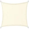 Buitenkado Sonnensegel|Sonnensegel-2.5x2.5 HDPE Sonnensegel - cream white