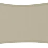 Buitenkado 3.5x4.5 wasserdicht Sonnensegel - taupe< Sonnensegel|Sonnensegel