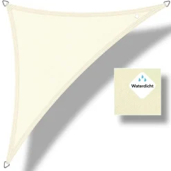 Buitenkado Sonnensegel|Sonnensegel-4x4x5.8 wasserdicht Sonnensegel - cream white