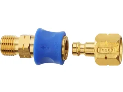 Cadac Gas Schnellkupplungen^Quick Release 1-fach 1/4 links Kupplung