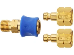 Cadac Gas Schnellkupplungen-Quick Release 2-fach 1/4 links Kupplung