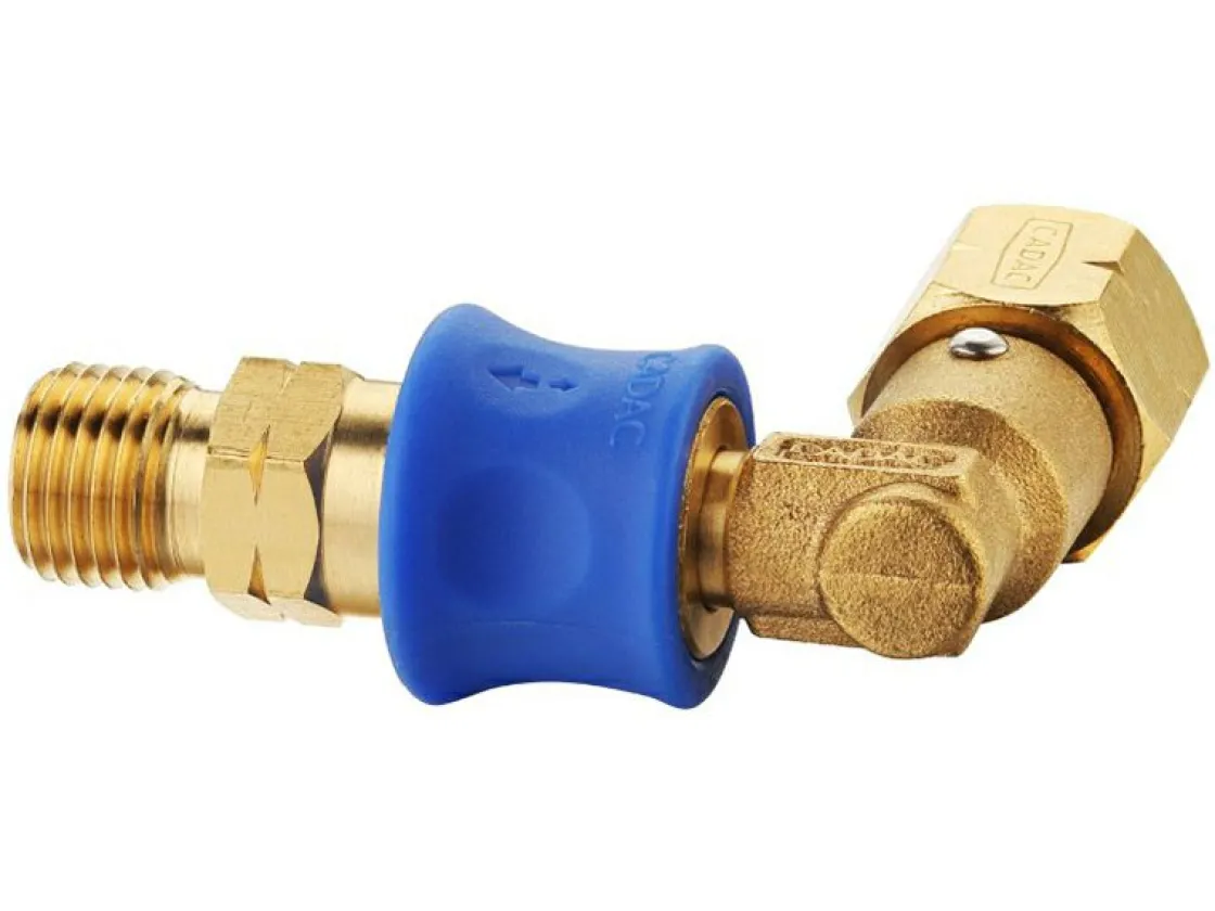 Cadac Gas Schnellkupplungen-Quick Release rotierende 1/4 links Kupplung