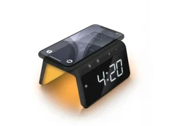Caliber Wecker-HCG019QI-BA drahtloses Ladegerät und Wecker