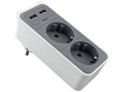 Caliber HPS1202U Steckerblock< Elektro Zubehör|Schuko Stecker