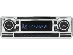 Caliber Radios^RMD120DAB-BT Retro look Chrome DAB+ Autoradio
