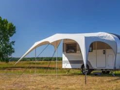 Campooz Universal Sonnensegel Wohnwagen|Universal Sonnensegel Wohnwagen^Trekking Sonnensegel 350 cm - Grau